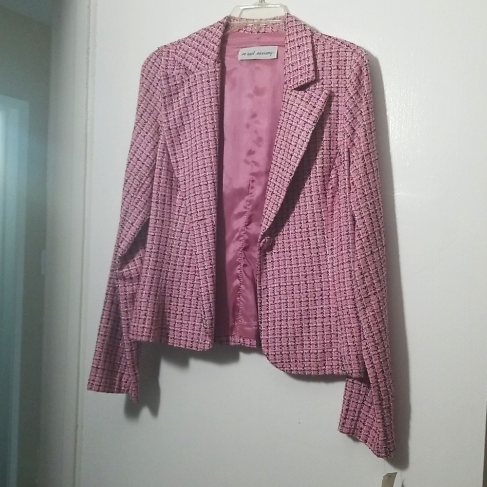 Textured No Appt Necessary jacket L